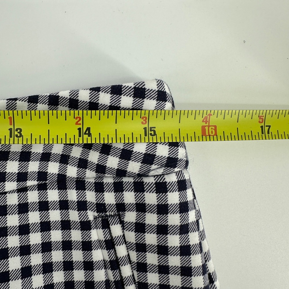 Adrianna Papell Women's Kate Fit Gingham Capri Pant NWT $89 Cotton Pockets Sz 8 - Picture 10 of 11